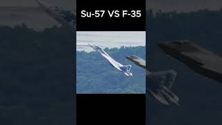 Su-57 VS F-35 Lighning II #sukhoi #Su57 #f35 #f35lightningii #usairforce #russianjet