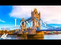 FLYING OVER LONDON 4K UHD - Relaxing Music Along With Beautiful Nature Videos - 4K UHD TV