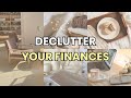 DECLUTTER Your Finances: 4 Frugal Habits for Minimalists