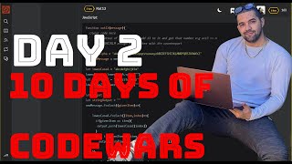 JavaScript Code Wars Challenge Day 2 ⚔️ -Round 1 ⚔️