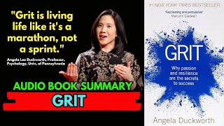 Book Summary GRIT| Power of GRIT |(by Angel Duckworth )| AudioBook