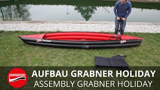 Aufbau Grabner HOLIDAY (in nur 3 Minuten) | assembly HOLIDAY (in only 3 minutes) | Grabner Boote