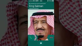 HEBOH PANGGILAN MASUK DARI RAJA SALMAN DI WA