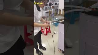 TV panel laptop repair machine laser machine installation Silman