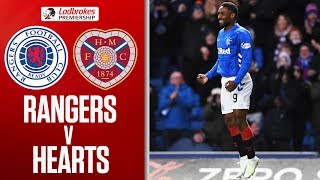 Rangers 3-0 Hearts | Defoe on Target as Rangers Bounce Back | Ladbrokes Premiership