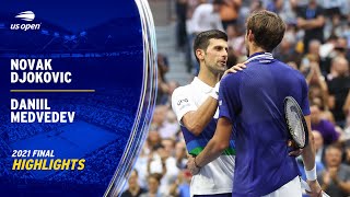 Recap | Novak Djokovic vs. Daniil Medvedev Highlights | 2021 US Open Final