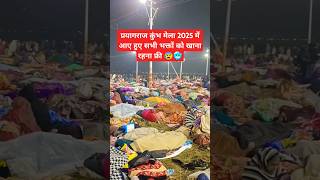 कुंभ मेले में आए हुए भक्तों को रहना खाना फ्री #kumbhmela2025 #shorts #facts 🥶😰🔥