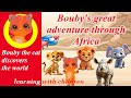 Bouby's great adventure through Africa 🦁🐘🦏