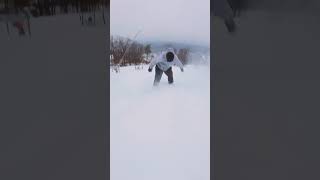 Pow days are the best days at Bryce. 6-8inches of fresh snow up here.