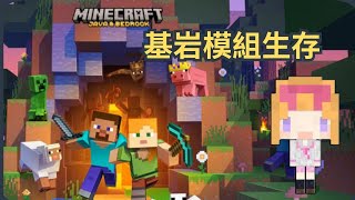 【Minecraft】《基岩板》讓我們愉快地整地吧~!!d(`･∀･)b  測試新模組!! #minecraft       2 /24