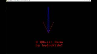 QuickBASIC Water Simulation