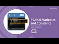 Variables and Contants in PL/SQL | With Practical Implementation | TechnonTechTV