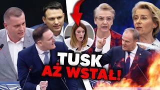 NIEMIEC BRONI POLAKÓW PRZED TUSKIEM?! TUSK AŻ WSTAŁ ODPOWIEDZIEĆ!