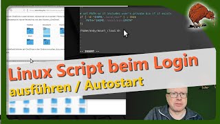 Linux: Run script on login