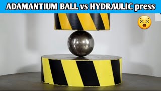 ADAMANTIUM BALL😱Vs HYDRAULIC PRESS EXPERIMENT #shorts