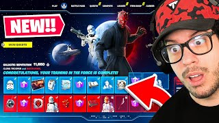 The *FREE* STAR WARS Battle Pass in Fortnite!