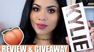 Kylie Cosmetics Royal Peach Palette Review + CLOSED GIVEAWAY! Kyshadow