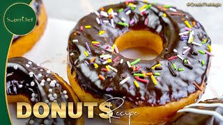 Donuts Recipe | Soft \u0026 Fluffy Homemade Chocolate Donuts | Easy Dessert Recipe