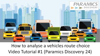 Individual Vehicle Routes (Paramics Discovery 24)