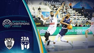PAOK v JDA Dijon - Full Game - Basketball Champions League 2019-20