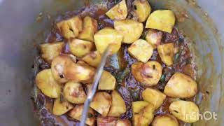 How to make reddish and potato  vegetable good delicious food