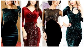 more stylish gorgeous elegant evening party wear dresses for women's