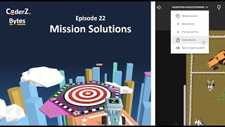 CoderZ Bytes EP22 - Mission Solutions