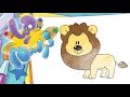 برنامج هيا نرسم - رسم أسد- الحلقة 34 | قناة مرح - marah tv