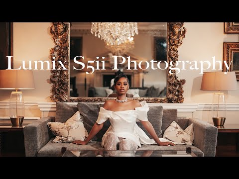 Bridal-inspired photography using the Lumix S5II camera