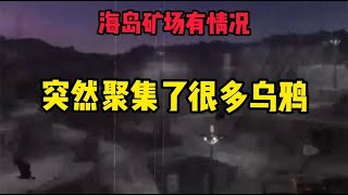 萌少解说：海岛矿场有情况，天空突然聚集了大量乌鸦！