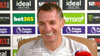 West Brom 0-3 Leicester - Brendan Rodgers - Post Match Press Conference