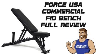 Force USA Commercial FID Bench Full Review