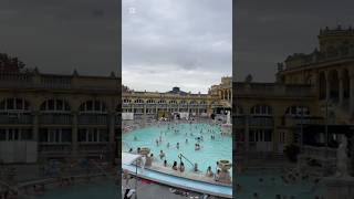 The most iconic thermal baths in the world in the heart of Budapest #travel #budapest #traveltips