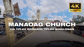 ROTONDA ROSARIO TO MANAOAG CHURCH via TPLEX Rosario, TPLEX Binalonan Exit | TOYOTA FORTUNER Q 2.8