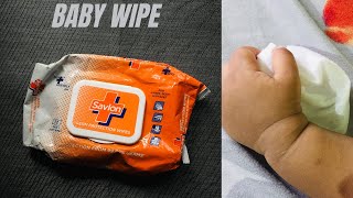 Baby wipes || savlon baby wipes review #babywipes