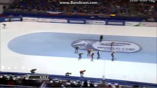 ISU World Cup 2013 2014, Kolomna RUS   5000 m Relay -- Men   Semifinals