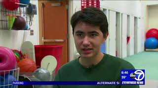 Manhattan Teen's Stroke Recovery Featured on WABC-TV