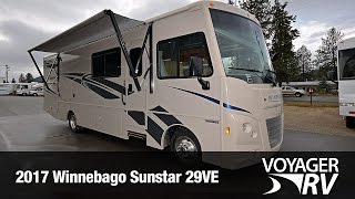 2017 Winnebago Sunstar 29VE Class A Motorhome Video Tour - Voyager RV Centre