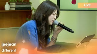 leejean(리진) -different | K-Pop Live Session | Culture Crunch