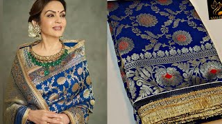 💥Nita Ambani Saree Collection 💥Premium Quality#trending #viralvideo#celebrity #nitaambani