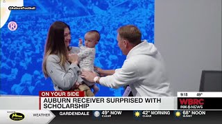 Auburn HC Hugh Freeze surprises player with scholarship