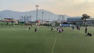 신화FC(U10) vs 양주유소년FC(U10) 오후 전반전  8인제  장흥동계훈련 2025년 01월 20일