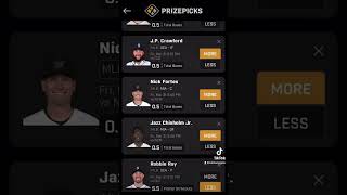 Prize Picks MLB Parlay Today