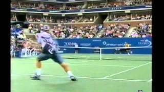 Roddick vs. Nadal 2004 US Open Highlights