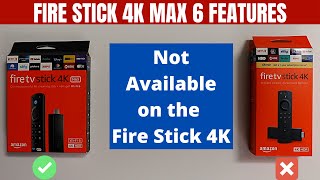 Fire TV Stick 4K Max 6 Features Not On 4K Stick!