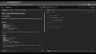 LeetCode 2667: Create Hello World Function | JavaScript Solution | Easy Problem Explained