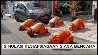 Simulasi Kesiapsiagaan Bencana Gempa Bumi Kelurahan Balimester