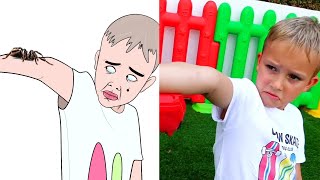 Vlad and Niki - new funny stories about Toys drawing meme part 2|Vlad and niki|vlady art meme