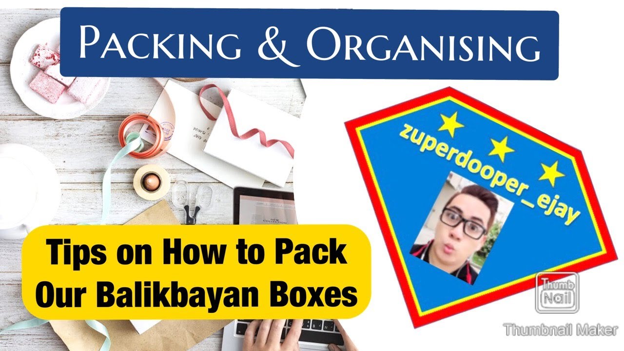 Tips On How To Pack Balikbayan Boxes - YouTube