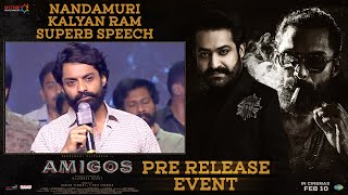Nandamuri Kalyan Ram Superb Speech | Amigos Pre Release Event | JR NTR | Ashika | Rajendra Reddy